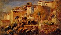 Houses at Cagnes, c.1910, renoir