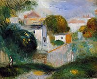 Houses in the Trees, renoir