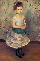 Jeanne Durand Ruel, 1876, renoir