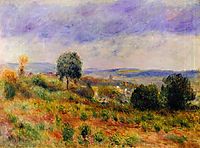 Landscape Auvers sur Oise, c.1901, renoir