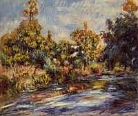 Landscape with River, 1917, renoir