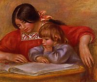 Leontine and Coco, 1909, renoir