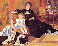 Madame Georges Charpentier and her Children, 1878, renoir