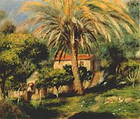 The palm tree, 1902, renoir