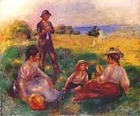 Party in the Country at Berneval, 1898, renoir