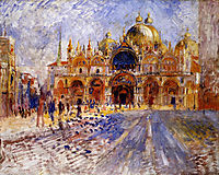The Piazza San Marco, 1881, renoir