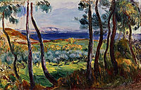 Pines in the Vicinity of Cagnes, 1910, renoir