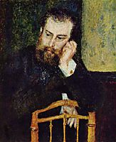 Portrait of Alfred Sisley, 1874, renoir