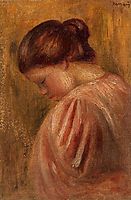 Portrait of a Girl in Red, 1883, renoir