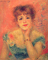 Portrait of Jeanne Samary, 1877, renoir