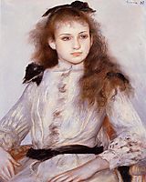 Portrait of Madeleine Adam, 1887, renoir