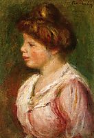 Portrait of a Young Woman, renoir