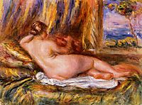 Reclining Nude, 1860, renoir