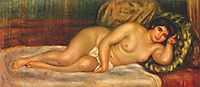Reclining nude (gabrielle), 1903, renoir