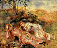 Reclining Women, 1893, renoir