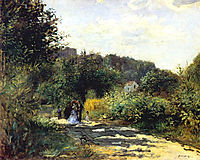 A Road in Louveciennes, c.1870, renoir