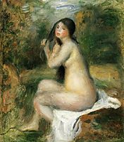 Seated Bather, renoir