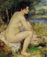 Seated Bather, renoir