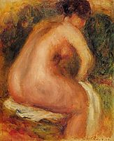 Seated Female Nude, 1910, renoir