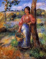 The Shepherdess, c.1902, renoir