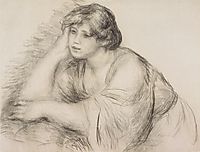 Sitting Girl, 1917, renoir