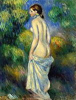 Standing Nude, 1889, renoir