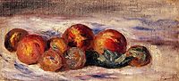 Still Life with Peaches, 1916, renoir