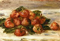 Still life with Strawberries, renoir