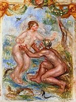 Study for The Saone Embraced by the Rhone , 1915, renoir