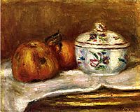 Sugar Bowl, Apple and Orange, renoir