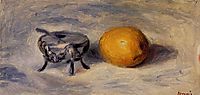 Sugar Bowl and Lemon, renoir