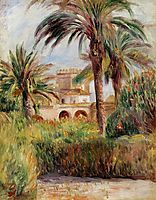 The Test Garden in Algiers, 1882, renoir
