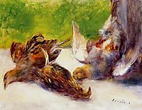 Three Partridges, c.1880, renoir