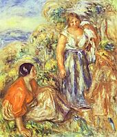 Two Women and a Child, renoir