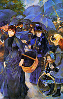 Umbrellas, 1886, renoir