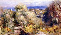 View of Cannet, c.1898, renoir