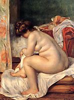 Woman After Bathing, renoir