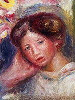 Woman`s Head, 1905, renoir