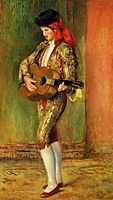 Young Guitarist Standing, c.1897, renoir