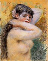 Young Woman at Her Toilette, c.1885, renoir