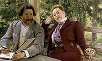 Double Portrait of Natalia Nordmann and Ilya-Repin, 1903, repin