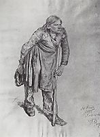 Hunchback, 1882, repin