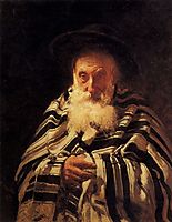 Jew praying, 1875, repin