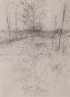 Landscape, 1891, repin