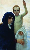 Madonna with Child, 1896, repin