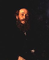 Portrait of the Artist Nikolay Gay, 1880, repin