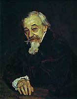 Portrait of Artist Vladimir Samoilov, 1902, repin