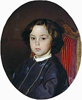 Portrait of a Boy, 1867, repin