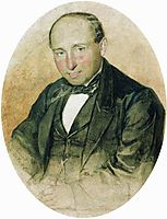 Portrait of Dr. G. Kostrov, repin