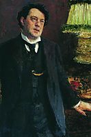 Portrait of lawyer Oskar Osipovich Grusenberg, repin